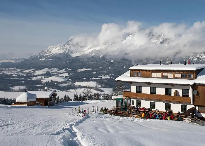 酒店 Alpengasthof Hirschberg 蒂罗的圣约翰